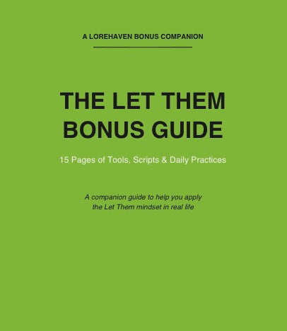 The Let Them Bonus Guide