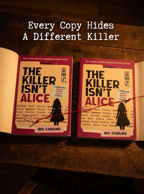 The Killer Isn't Alice: The 46,600 Suspect Murder Mystery Puzzle