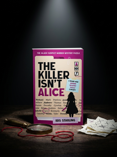 The Killer Isn't Alice: The 46,600 Suspect Murder Mystery Puzzle