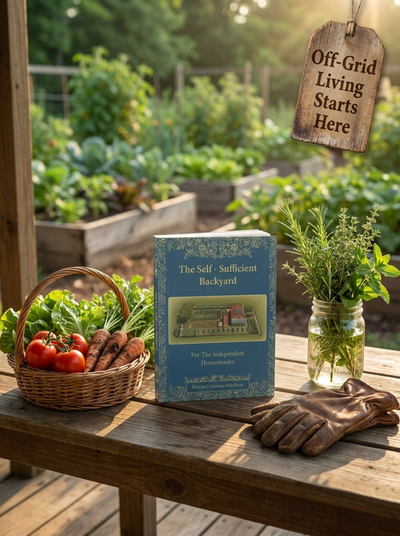 The Self-Sufficient Backyard: Your Complete Guide to Off-Grid Homesteading & DIY Self-Sufficiency