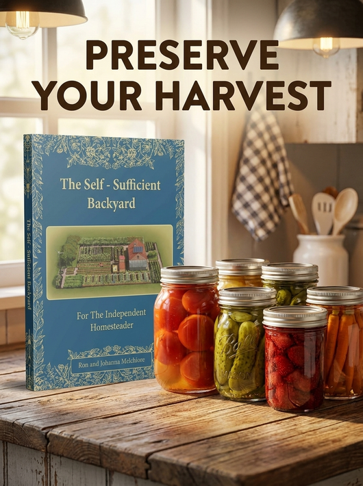 The Self-Sufficient Backyard: Your Complete Guide to Off-Grid Homesteading & DIY Self-Sufficiency