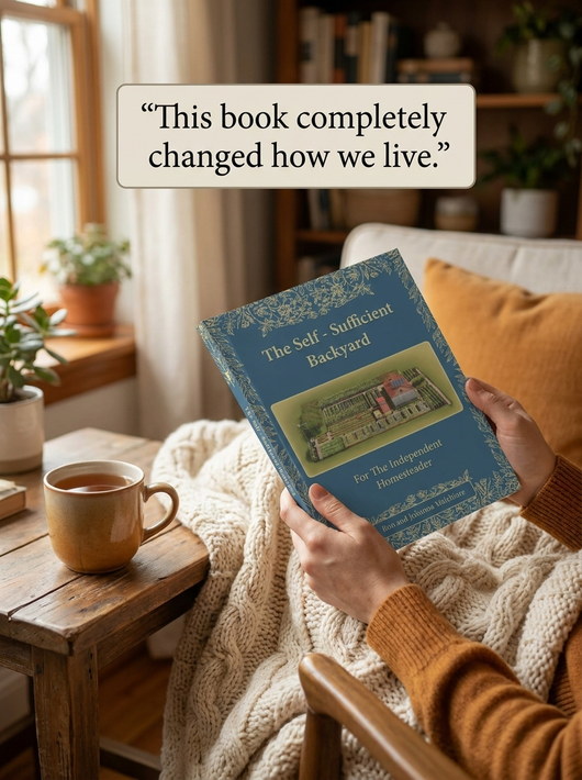 The Self-Sufficient Backyard: Your Complete Guide to Off-Grid Homesteading & DIY Self-Sufficiency