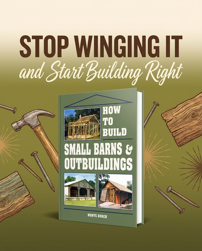 HOW TO BUILD SMALL BARNS & OUTBUILDINGS