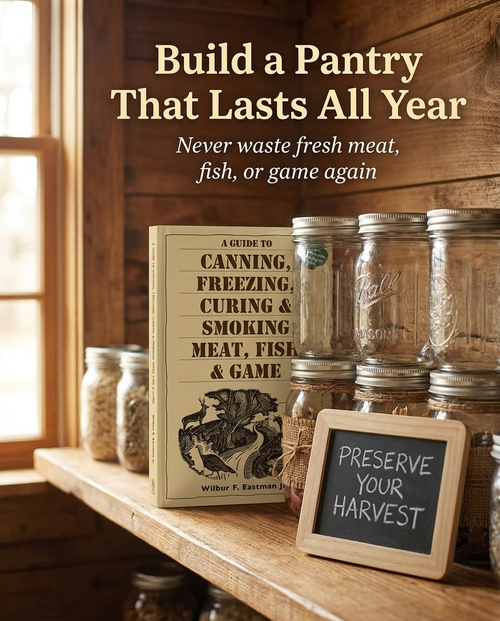 A Guide to Canning, Freezing, Curing & Smoking Meat, Fish & Game By Wilbur F. Eastman, Jr.