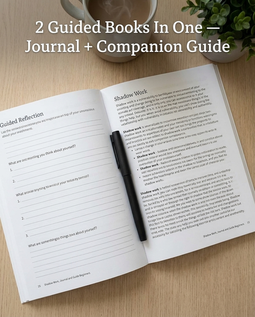 The Shadow Work Journal for Beginners: Guided Prompts for Inner Child Healing, Dreamwork & Personal Growth