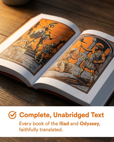 The Iliad & The Odyssey Deluxe Hardcover Collection