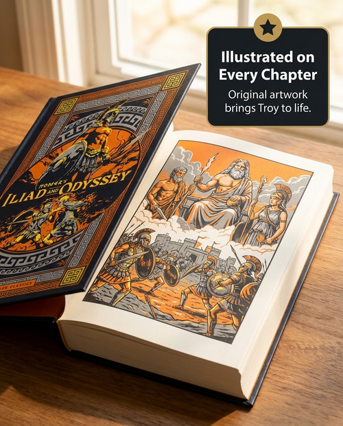 The Iliad & The Odyssey Deluxe Hardcover Collection