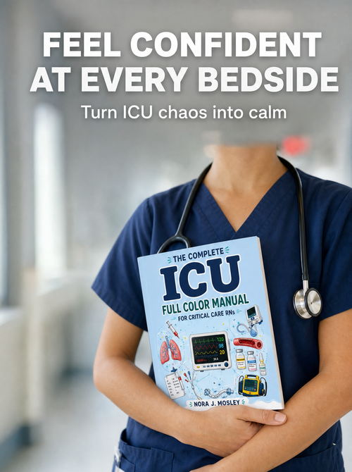 The Complete ICU Full Color Manual for Critical Care RNs