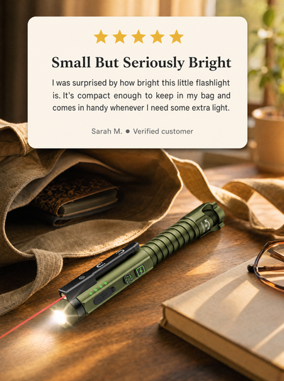 TUOWEE LB3 COMPACT RECHARGEABLE EDC FLASHLIGHT